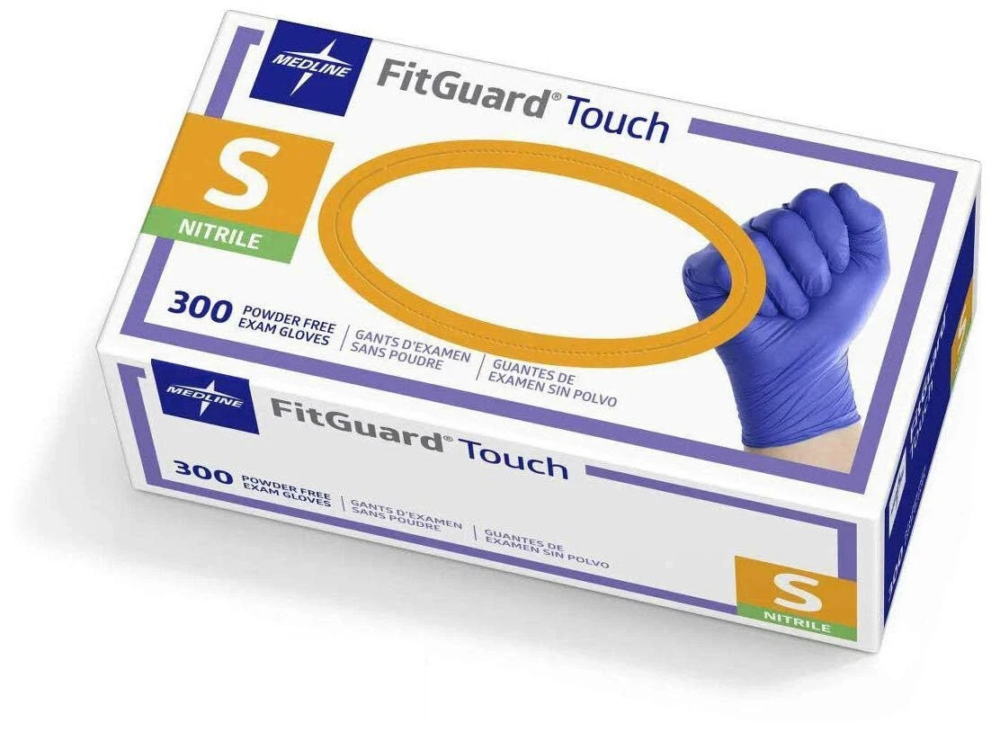 300 Blue Medical Grade Protective Nitrile Gloves Powder Free – Small