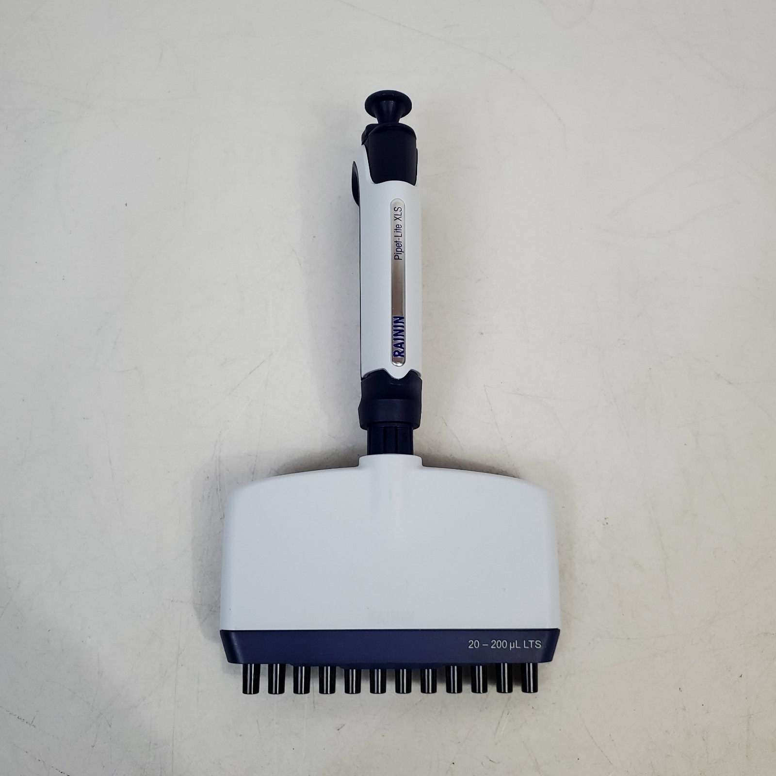 Rainin Pipet-lite XLS L200 20-200 uL LTS 12-Ch Multi-Channel Pipette
