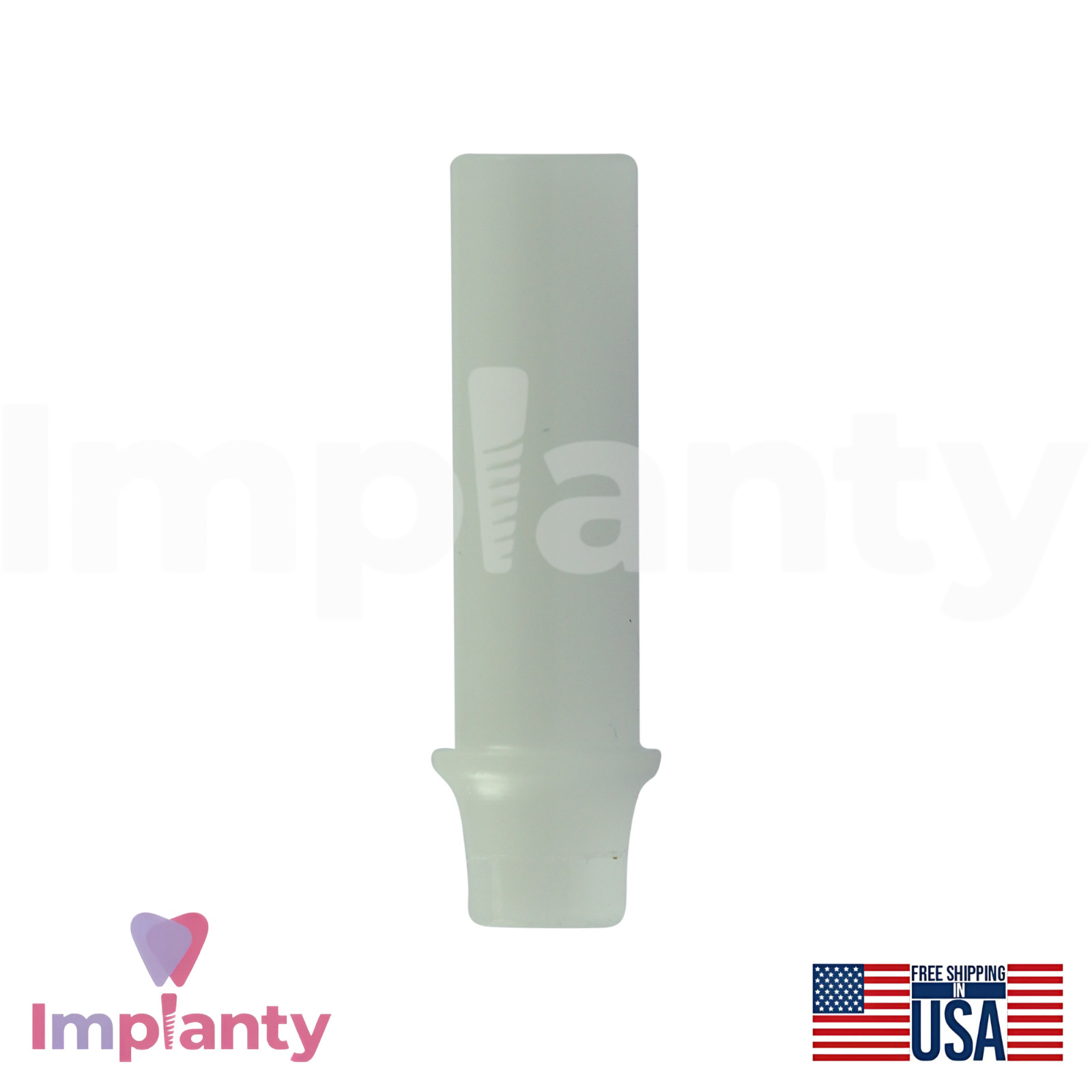 10x GDT Anti Rotational Plastic Sleeve Ø4.3mm Conical 2.65mm Regular Platform RP