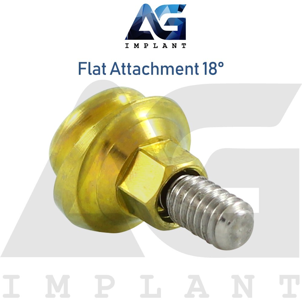5 Angled 18° Flat Attachment Titanium Prosthetic System Narrow Platform (NP)