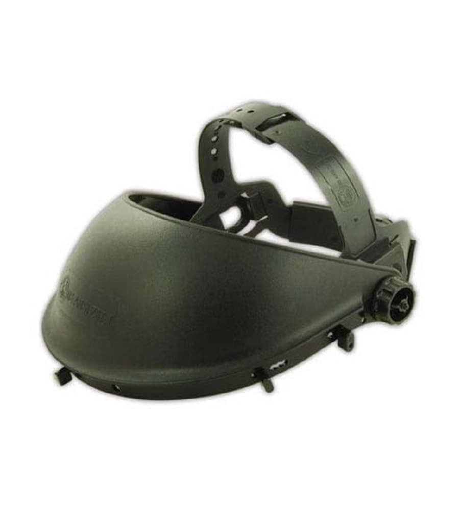 MAGID Headgear with Ratchet Suspension, 1 Pair, Face Shield For Grinding And