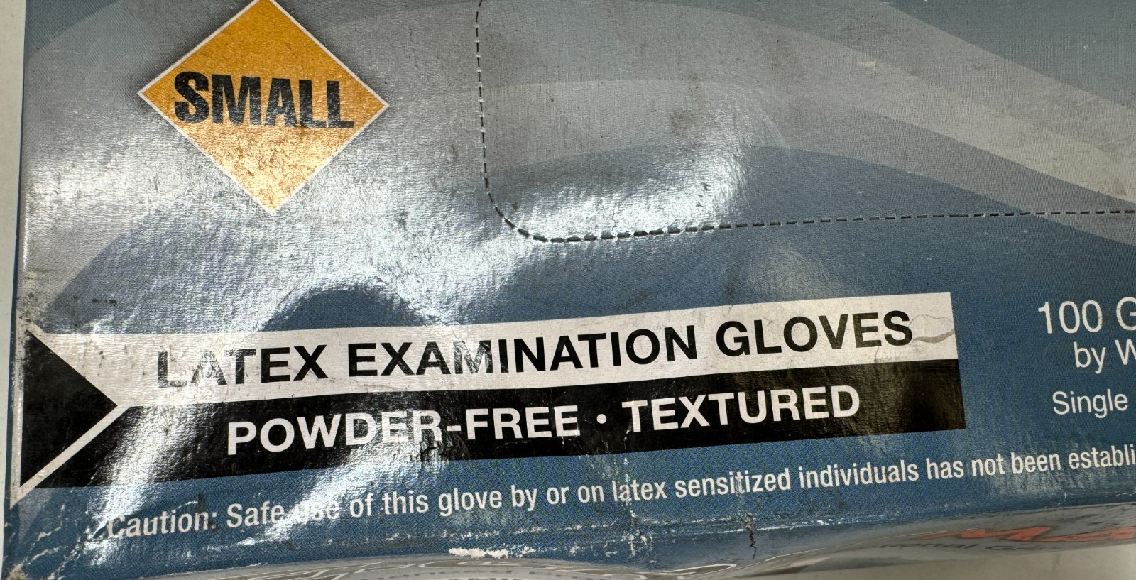 ANSELL L921 Latex Disposable Glove, Size: Small Microflex E-Grip *Box of 100*