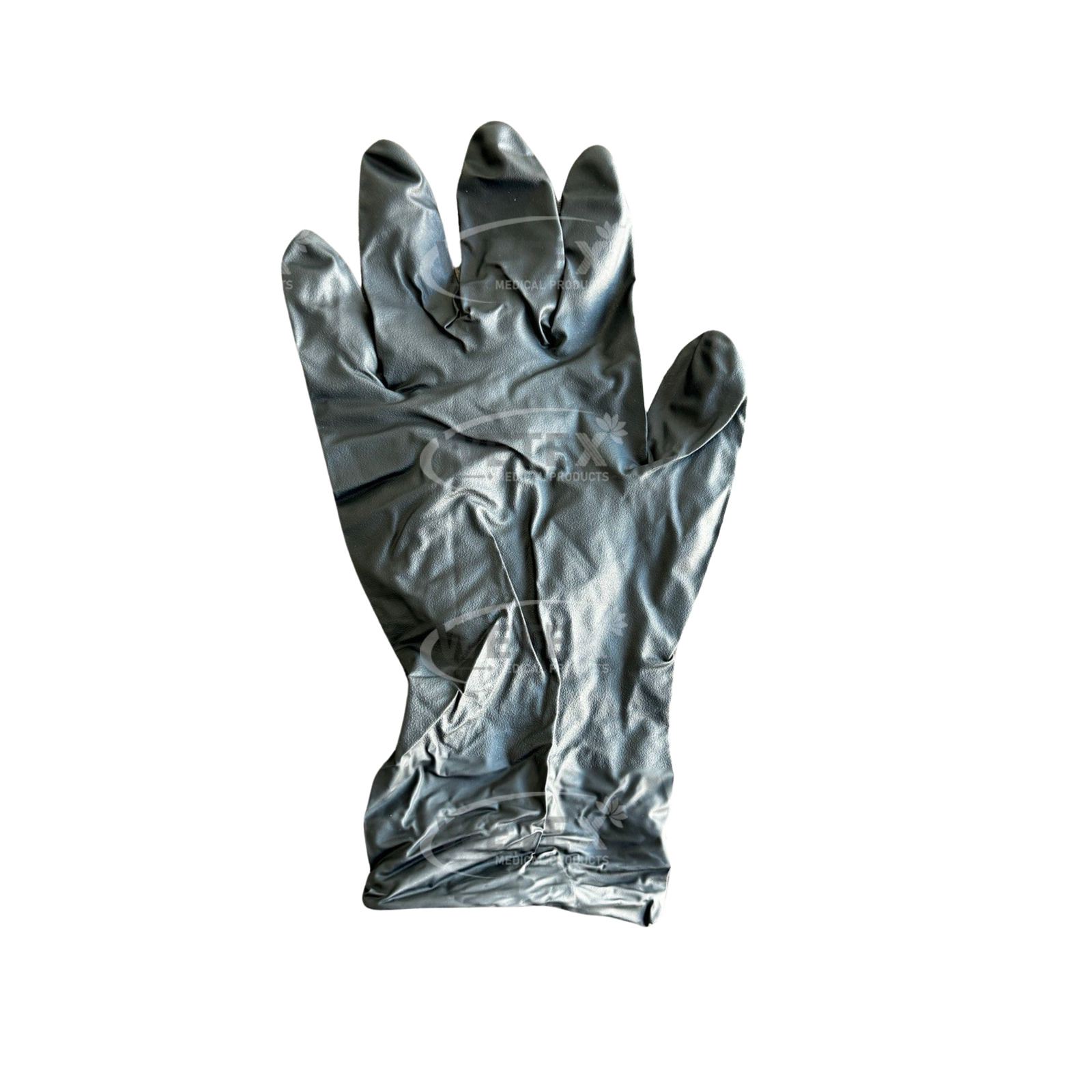8 Mil BLACK Disposable Nitrile Gloves -Latex & Powder Free