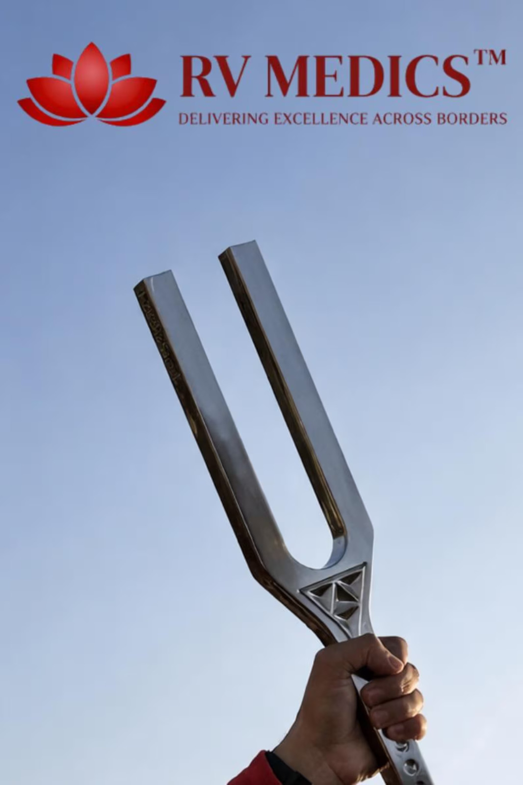 444Hz Tuning Fork Sound Healing Tool – Transformation, Positive Change & Energy