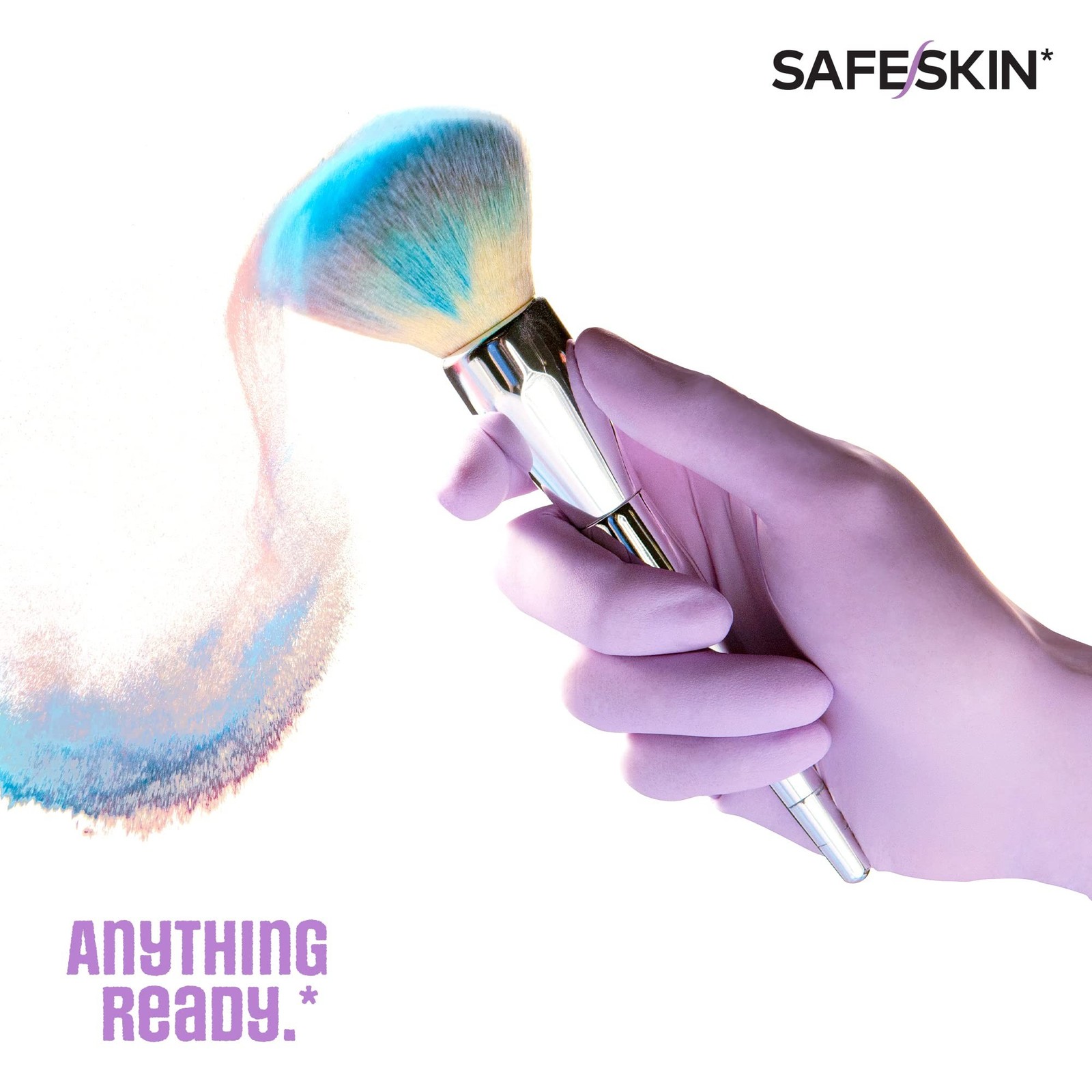 SAFESKIN Disposable Nitrile Gloves in POP-N-GO* Pack of 50 or 200 Powder Free…