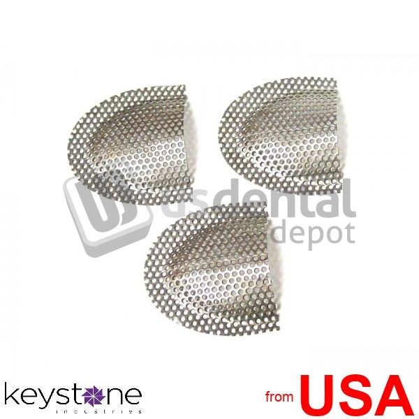 KEYSTONE Dental – Grid Strengtheners Gold Mesh Plated – 2.5mm diam h 034-1800086