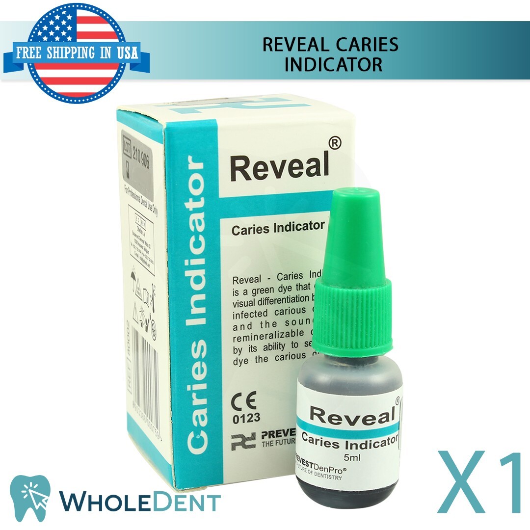 Prevest Caries Indicator | 5ml Green Dye | Strong Contrast | Propylene Glycol