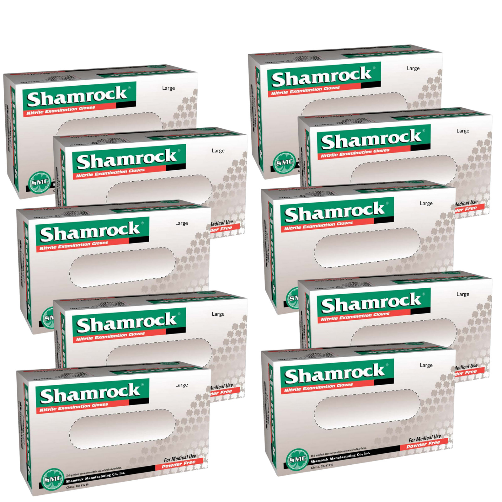 Shamrock Nitrile Exam Gloves