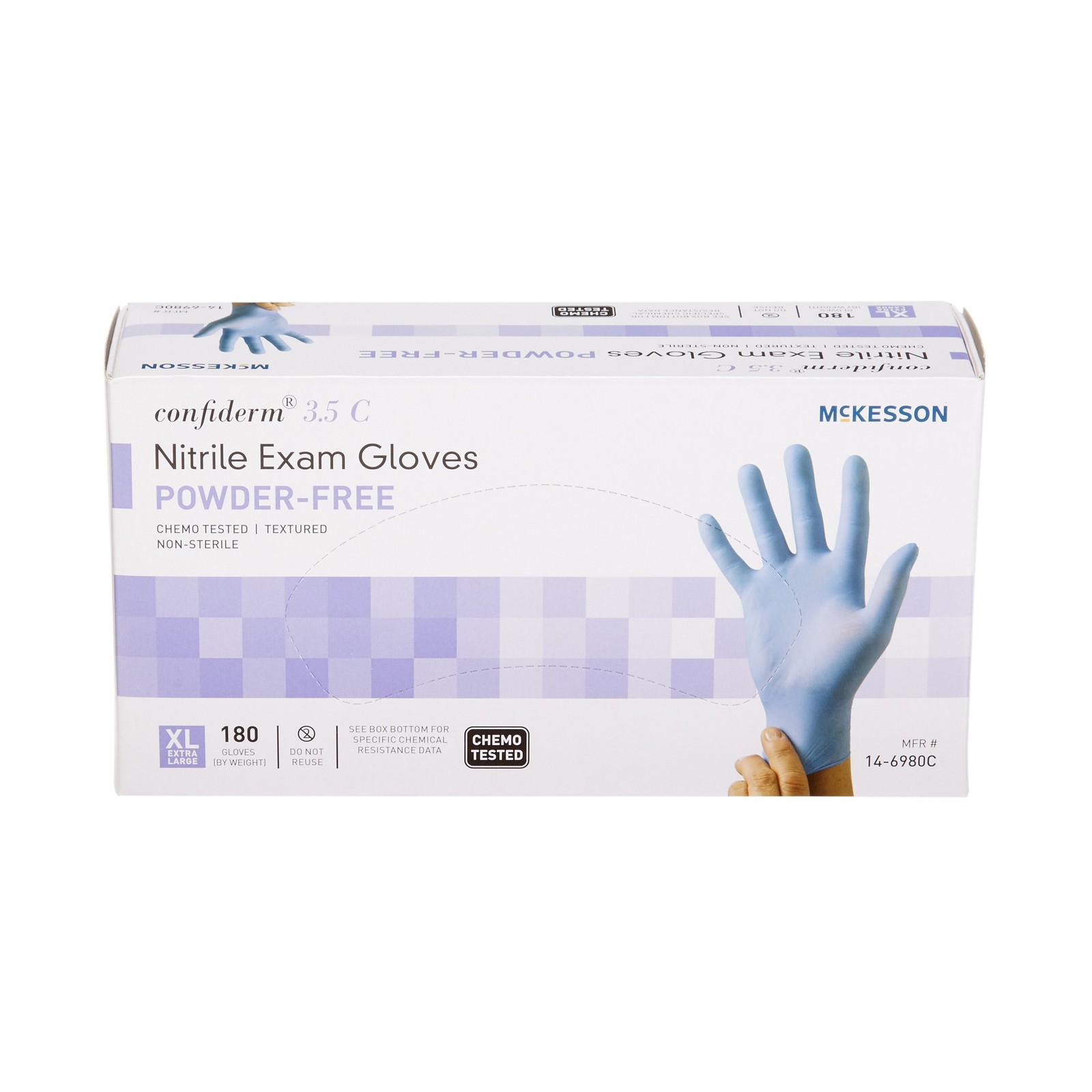 McKesson Confiderm Nitrile Exam Glove – 900 per Box