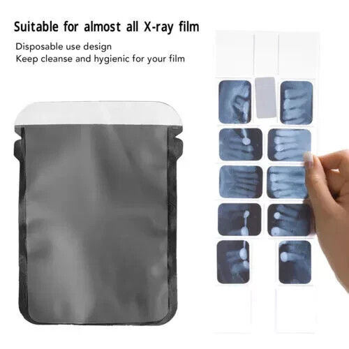 500/pack Size 2 Barrier Envelopes for Phosphor Plate Dental Digital X-Ray Scan X