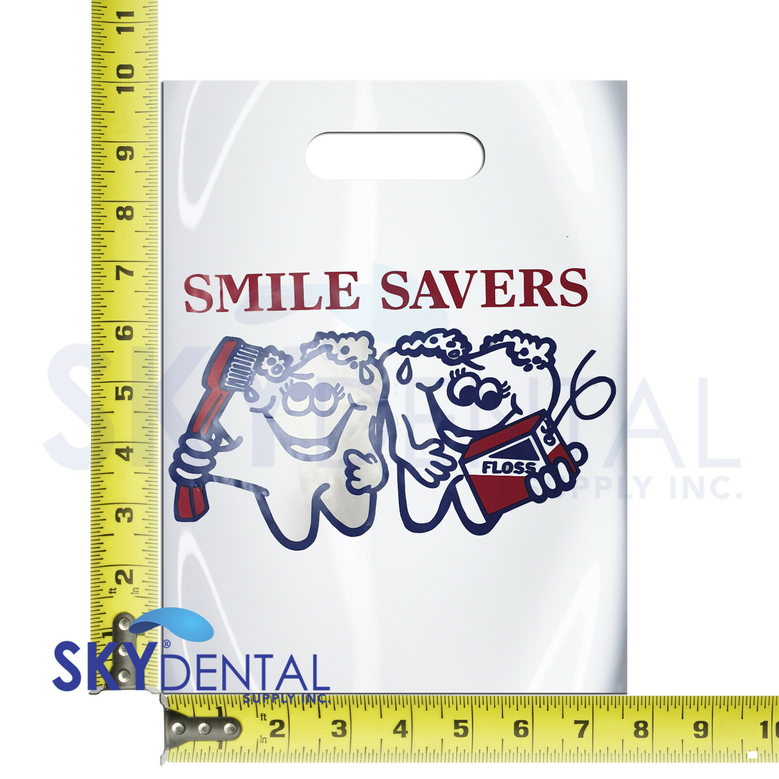 100x Dental Patient Goody Bags «Smile Savers» (100 per Pack) 10″ x 7.5″
