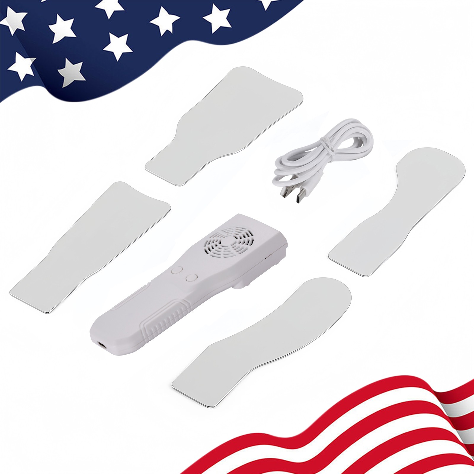 Dental Occlusal Mirror Fog Free LED Intra Oral Photo System 4 Mirrors Anti-Fog