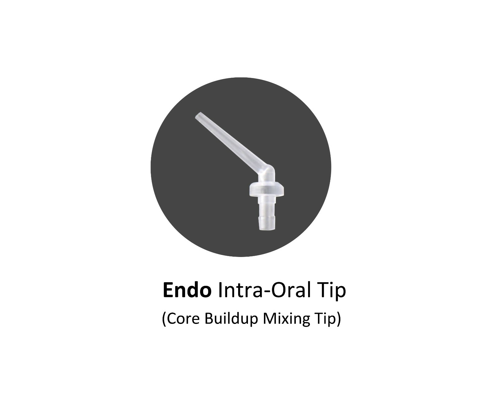 Endo Dental Intra Oral tips for Core Buildup Mixing Tips 5ml
