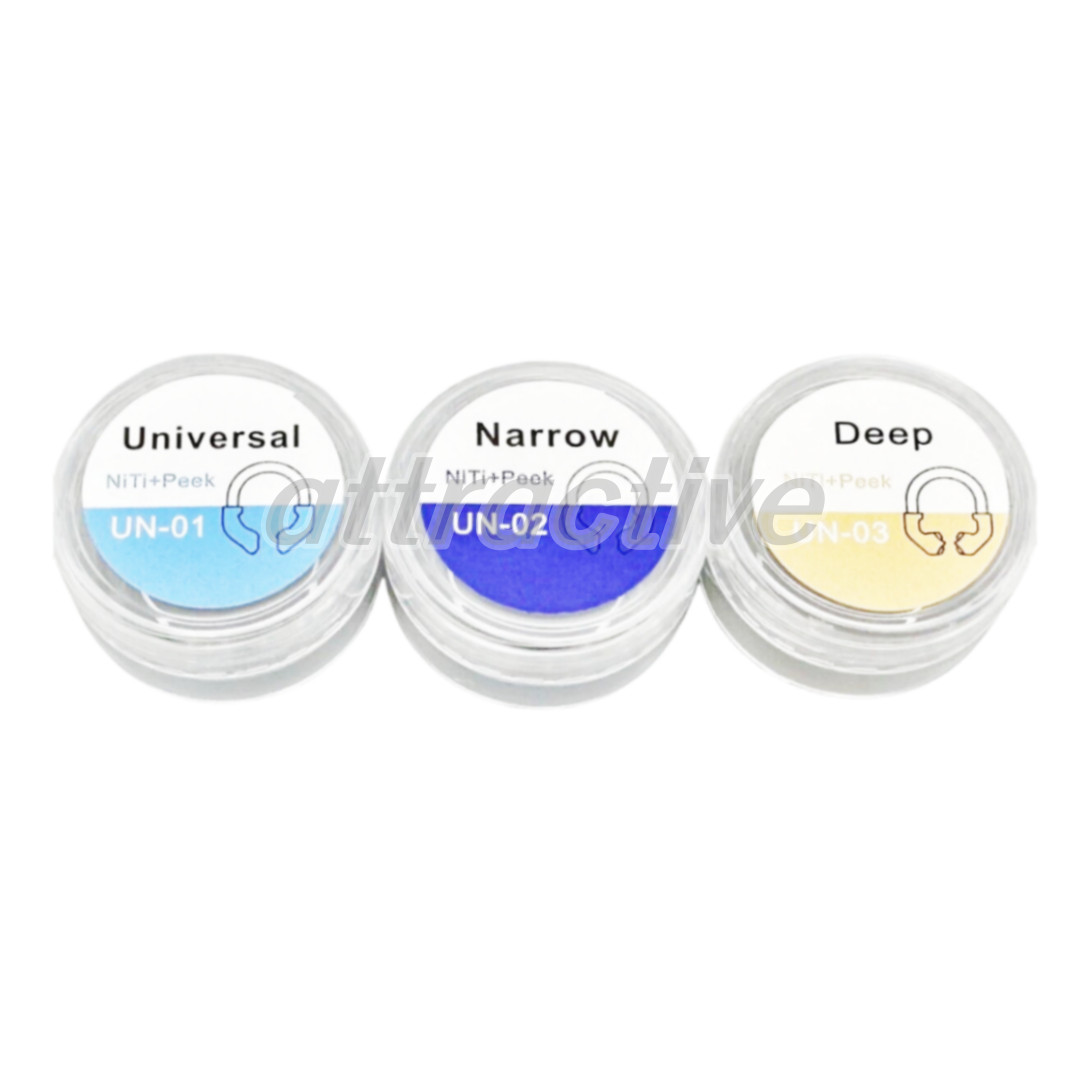Dental Titanium Ring Matrix Clamps Matrices Band NITI Clip Universal/Narrow/Deep