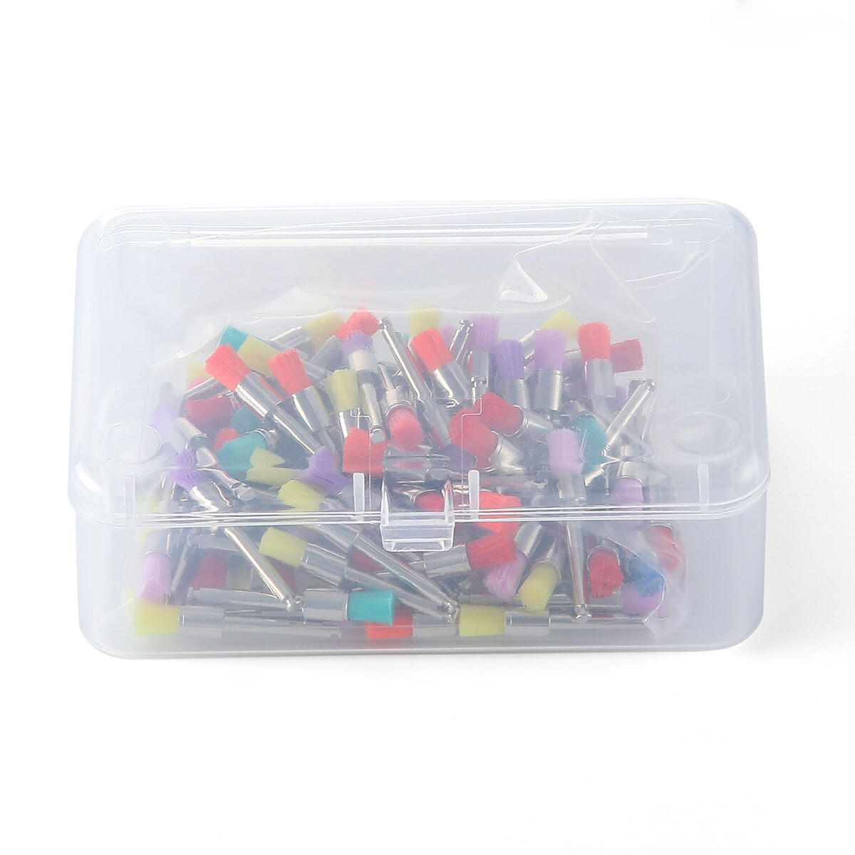 1Box/100pcs Dental Colorful Nylon Bowl Polishing Polisher Prophy Brushes