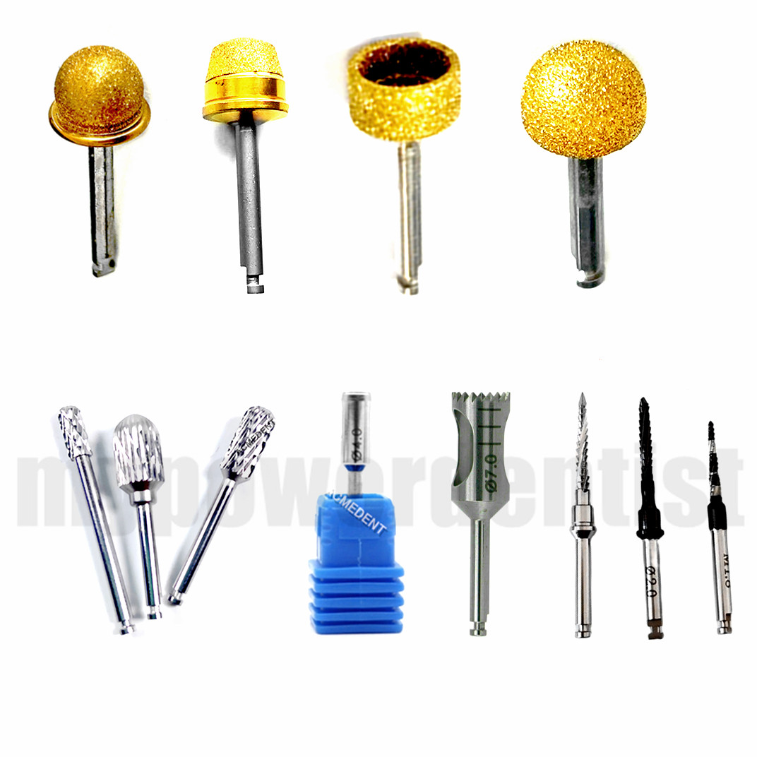 Dental Lateral Trephine Drills Tissue Punch Lift Timmer Drill