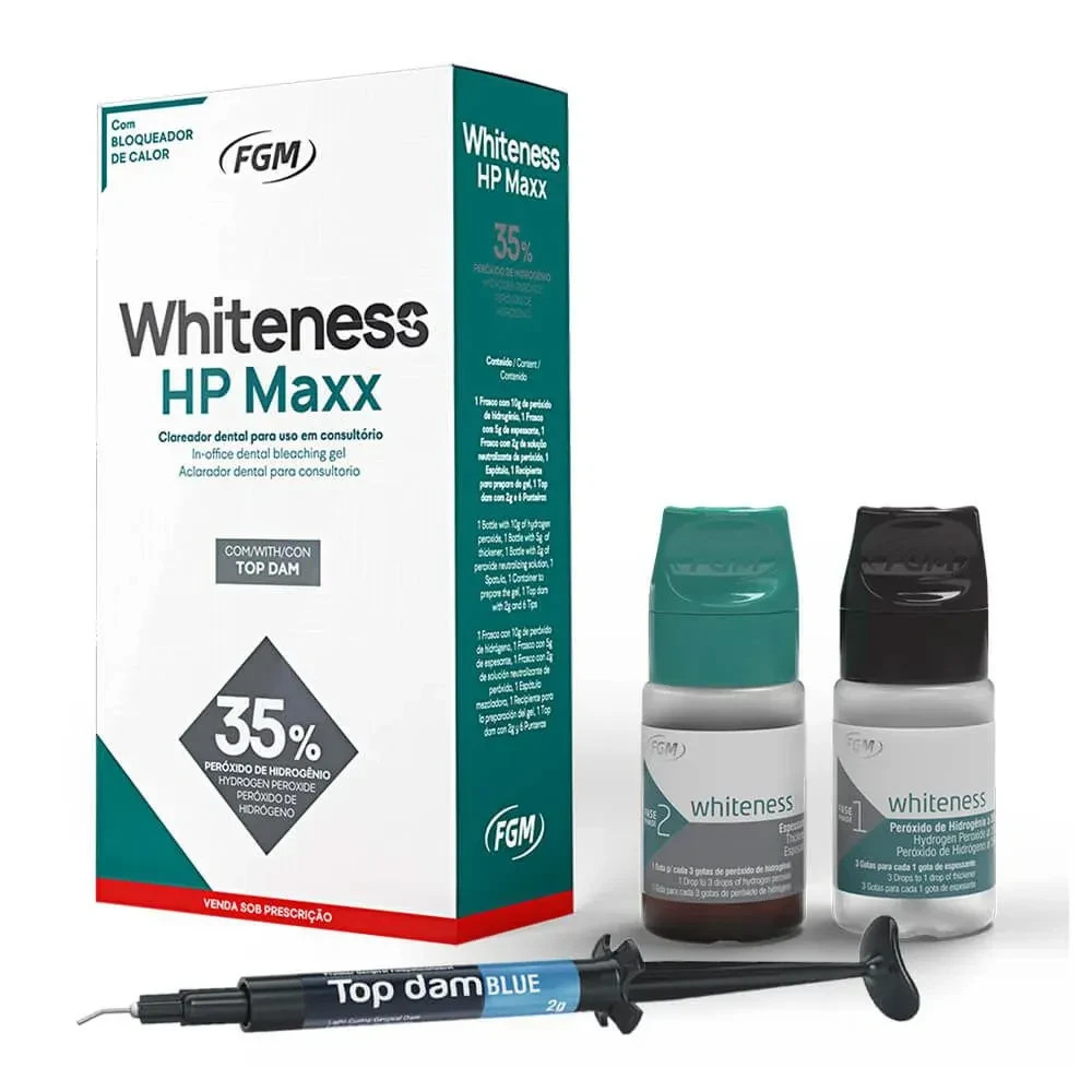 Whiteness HP MAXX in Office Bleaching Gel Pack Pack Of 2