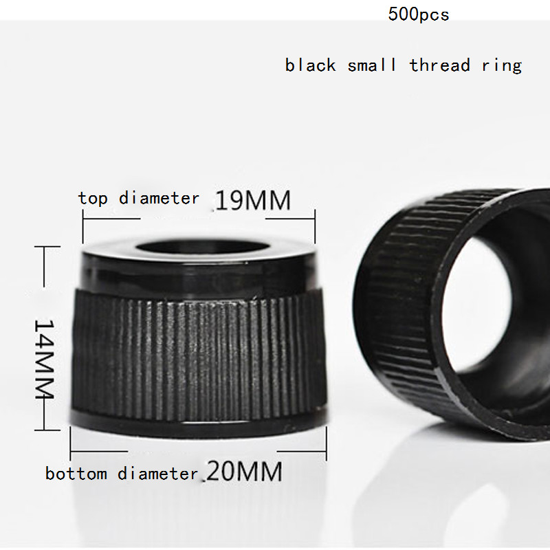 500X Rubber Dropper Head Plastic Screw Cap Ring Round Bottle Seal head DIY Craft