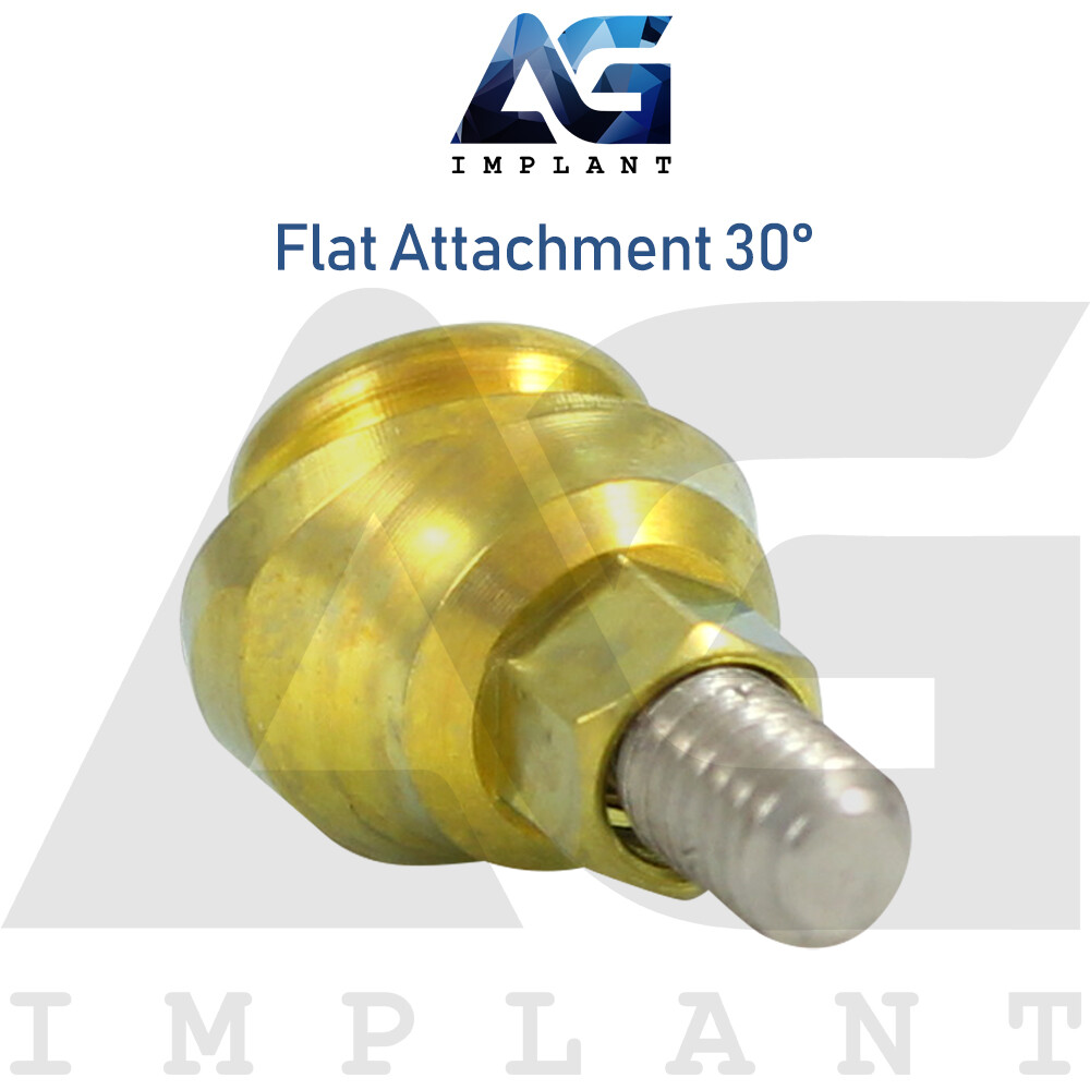 5 Angled 30° Flat Attachment Titanium Prosthetic System Narrow Platform (NP)
