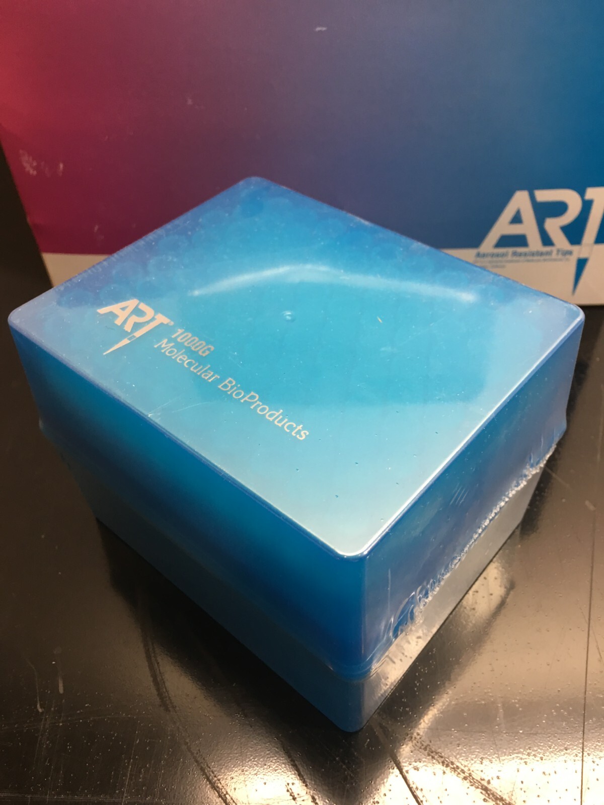 MBP ART 1000G Pipet Tips Lot 4 Racks