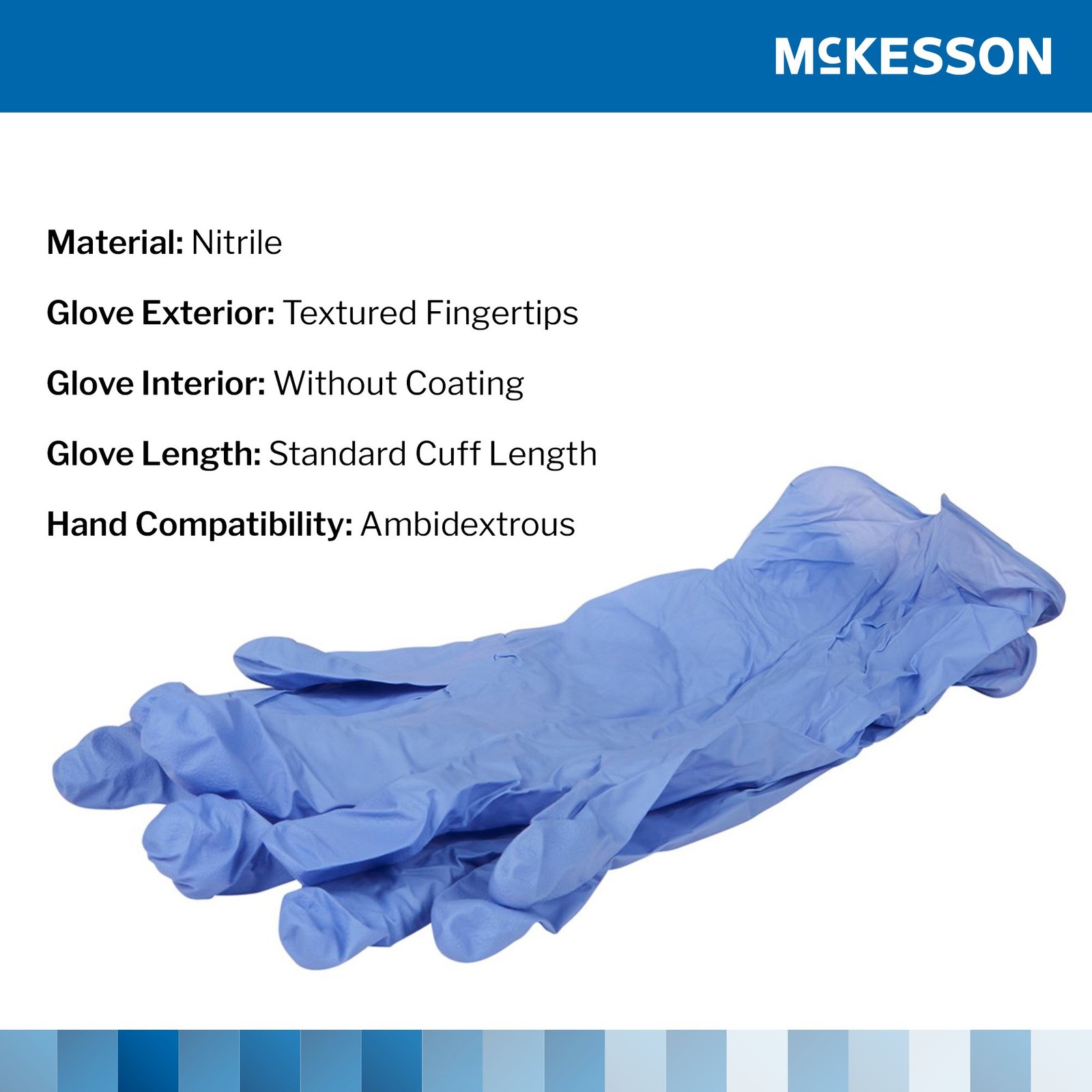 McKesson Confiderm Nitrile Exam Glove – 900 per Box