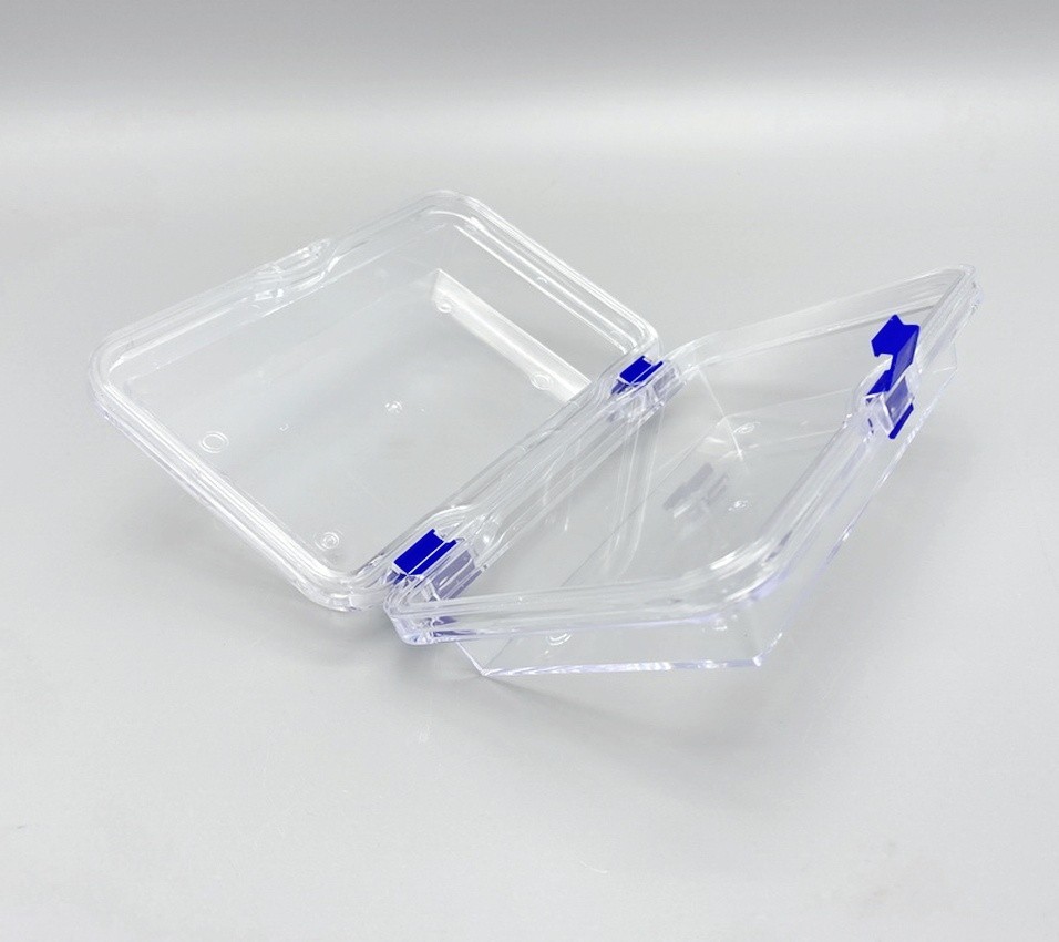 2pcs Dental Denture Tooth Display Storage Box Film Membrane Jewelry Case 16*10*5