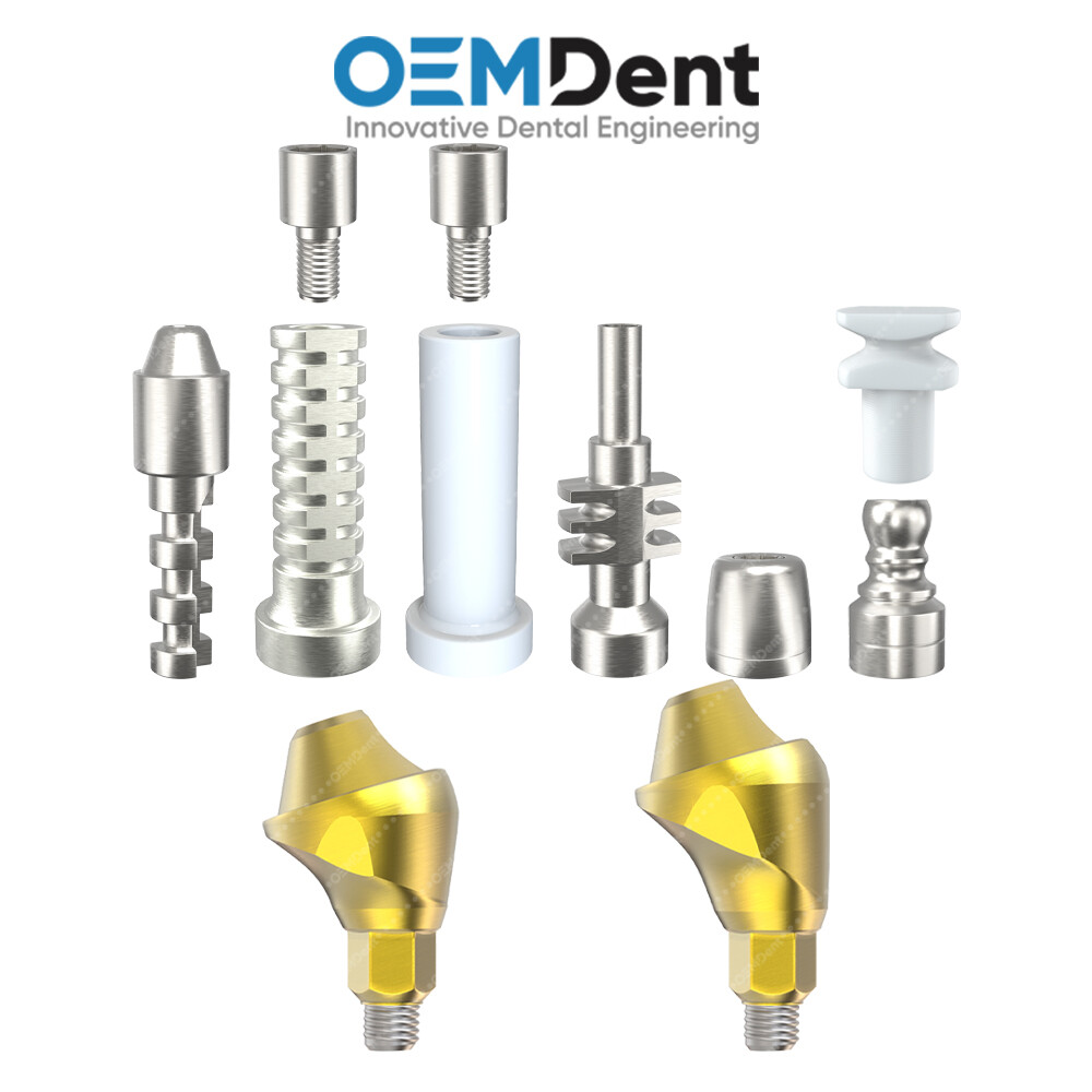 Angulated Multi Unit 1.4 Prosthetic Slim 17° Platform Kit Int Hex 2.0mm GDT®