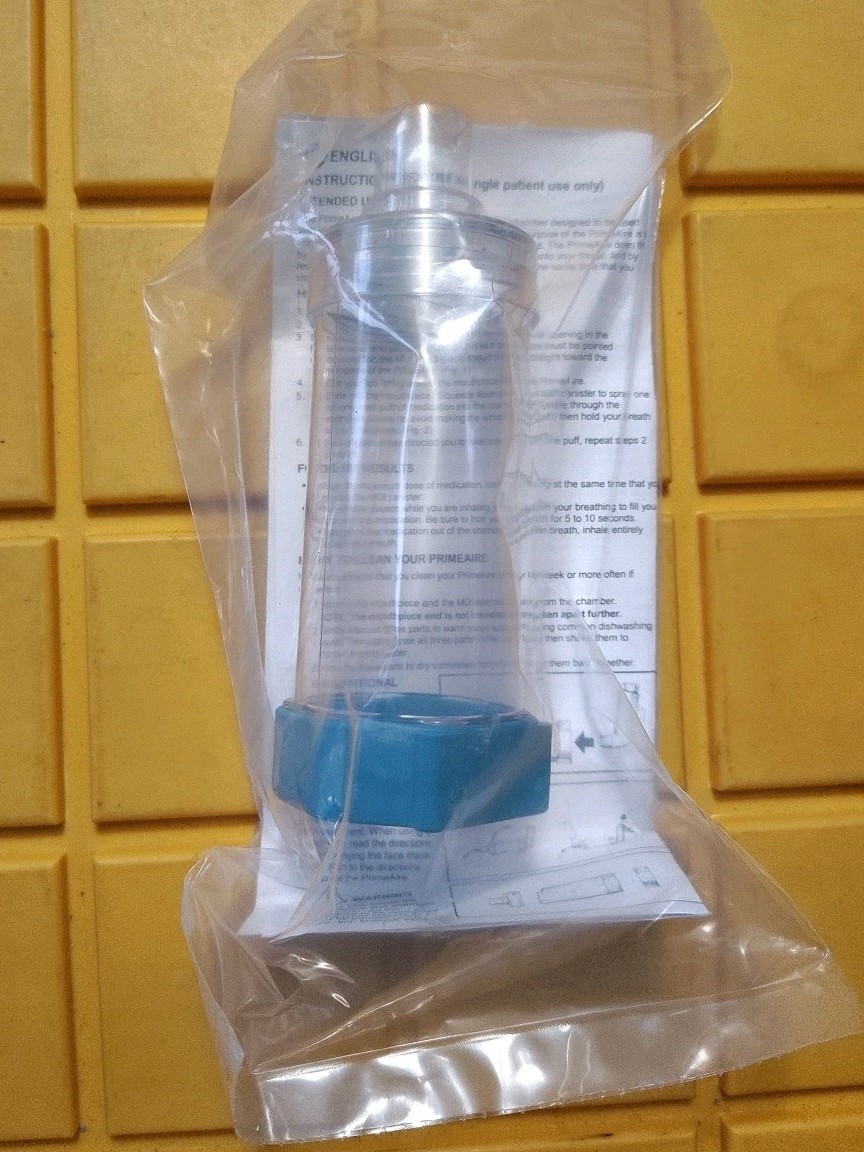 Thayer Medical Prime Aire Dual Valved Holding Chamber X9