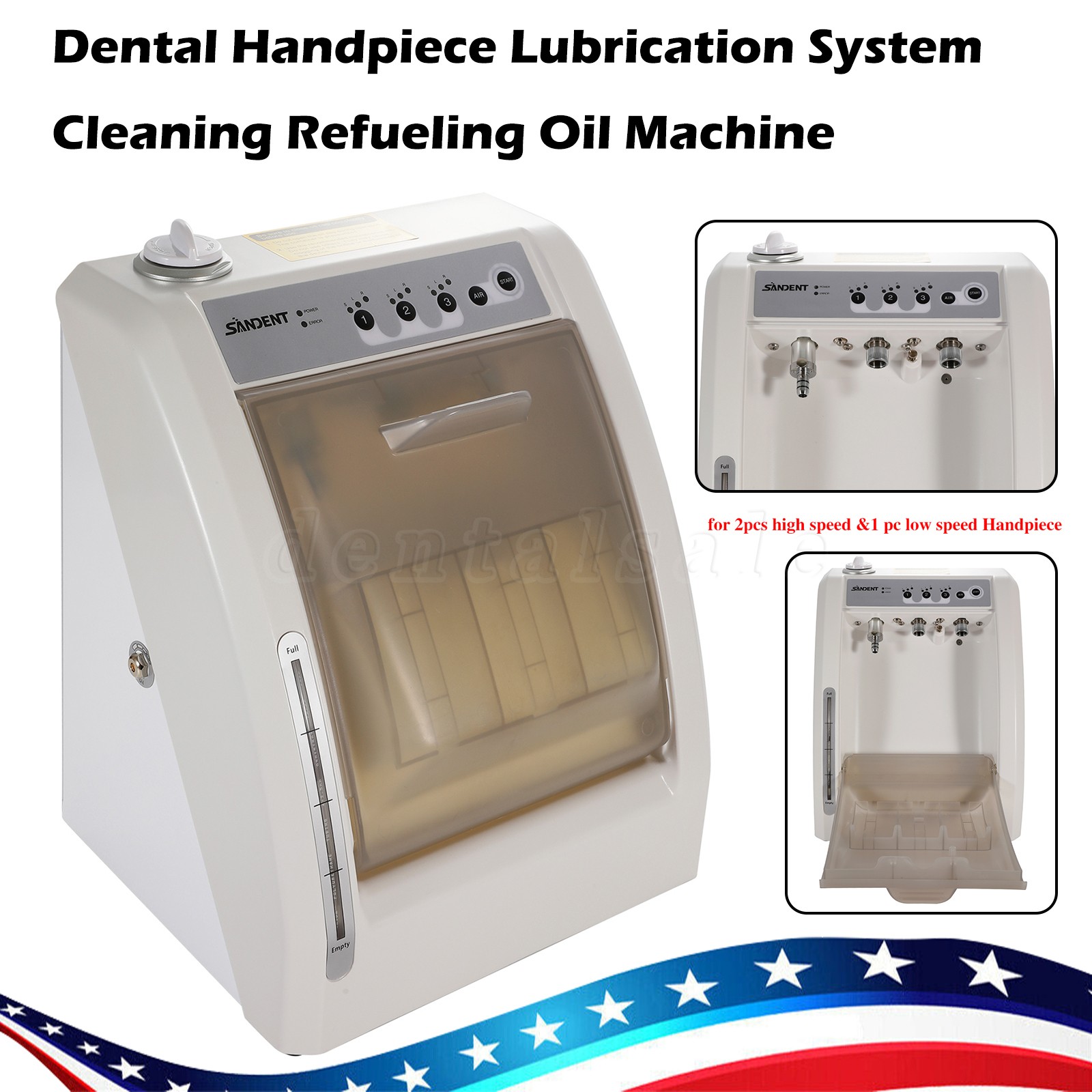 Dental Cleaning and Lubricating Machine Lubrication and Cleaning Handpiece