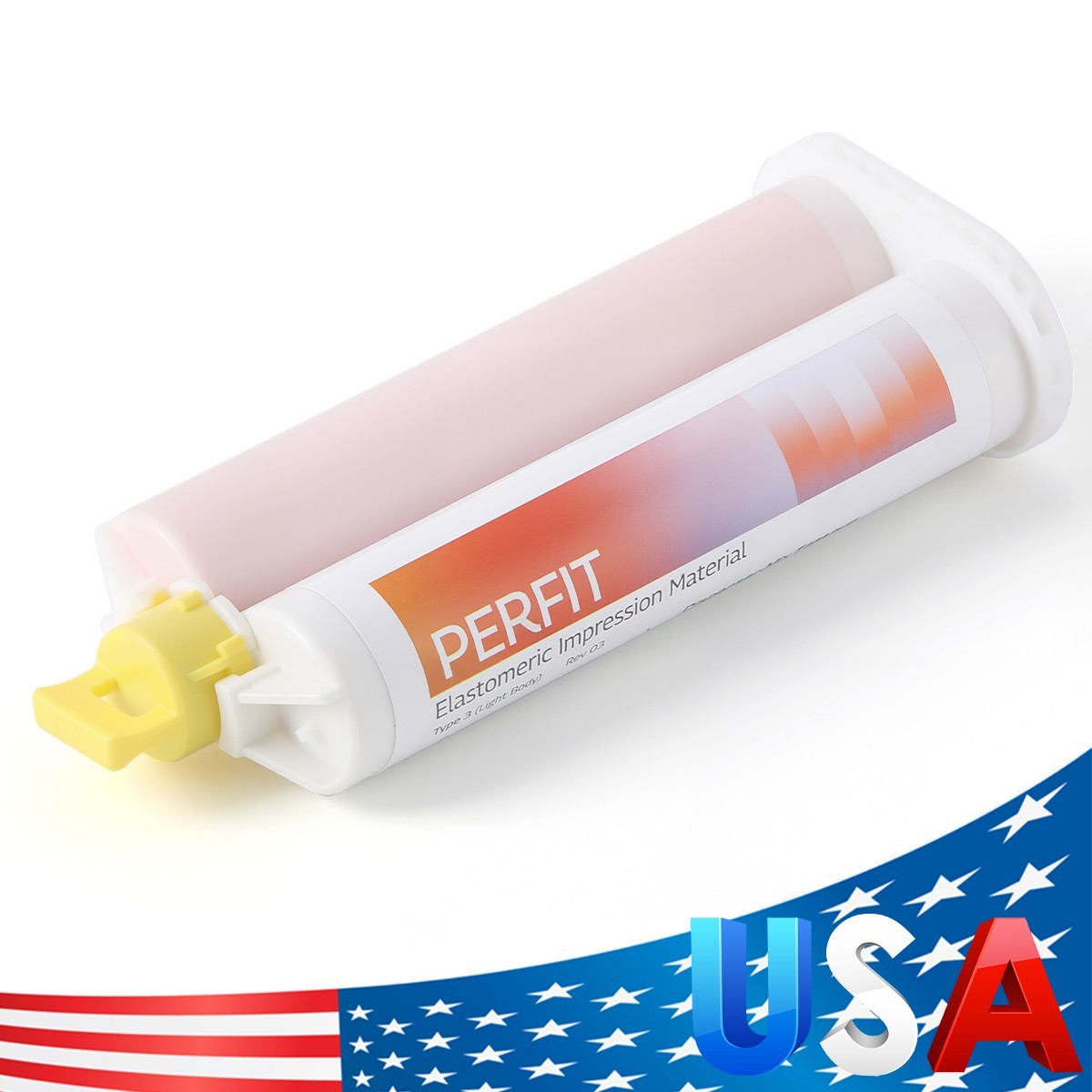Dental Elastomeric Impression Material Fast/Normal Set Type 1/2/3 Dispenser-Mix