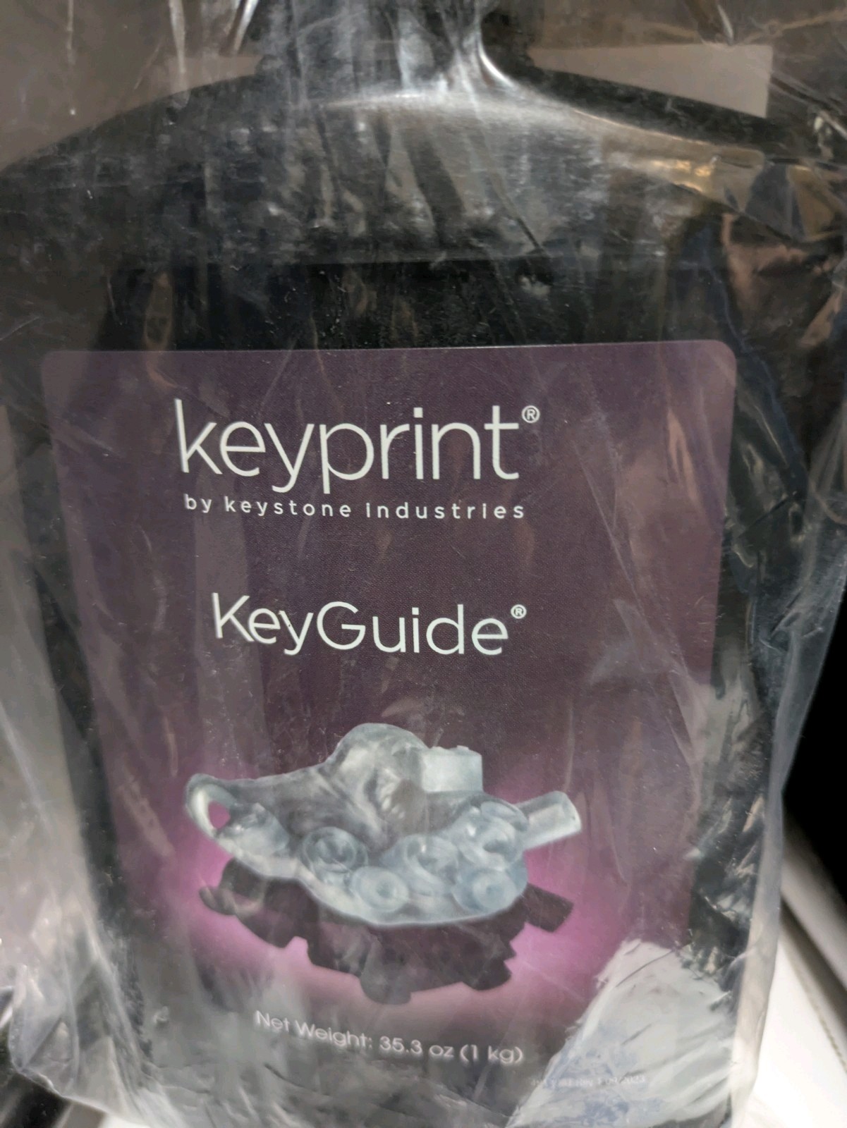 Keyprint for fabrication of biocompatible dental surgical guides