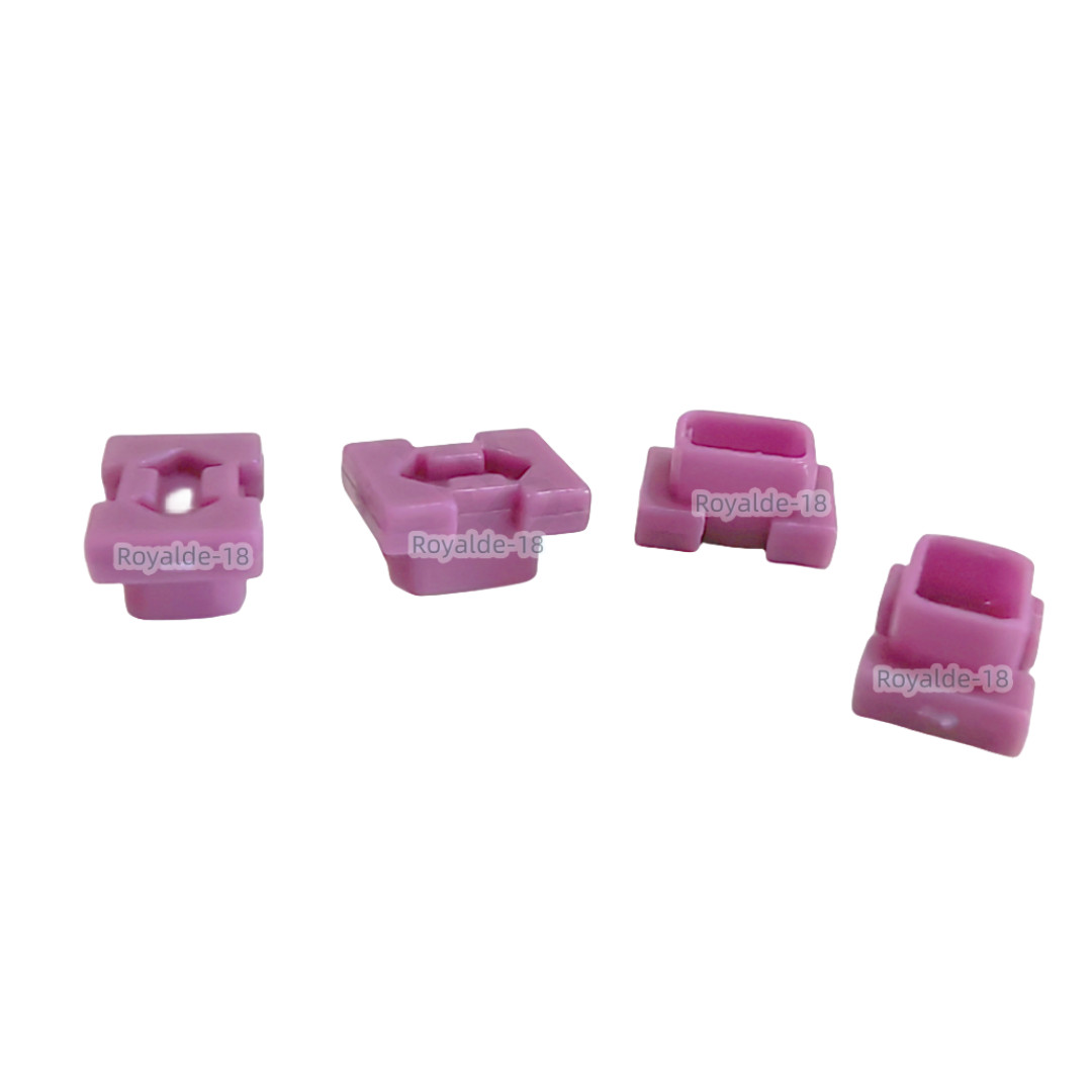 Dental Caps Close Red Plastic Cap Closed Tray Impression Coping RN/RC/NC