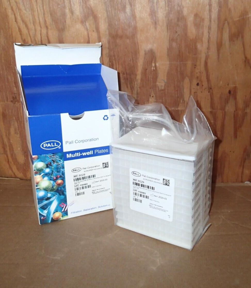 Pall 8029 Pall 8166 AcroPrep Advance 96-well Filter Plates Ultrafiltration X10