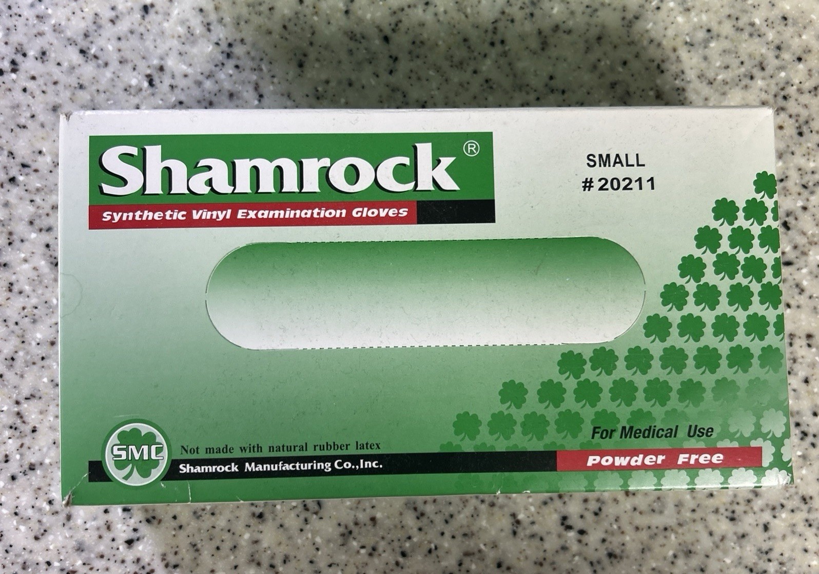 Shamrock Synthetic Vinyl Examination Gloves