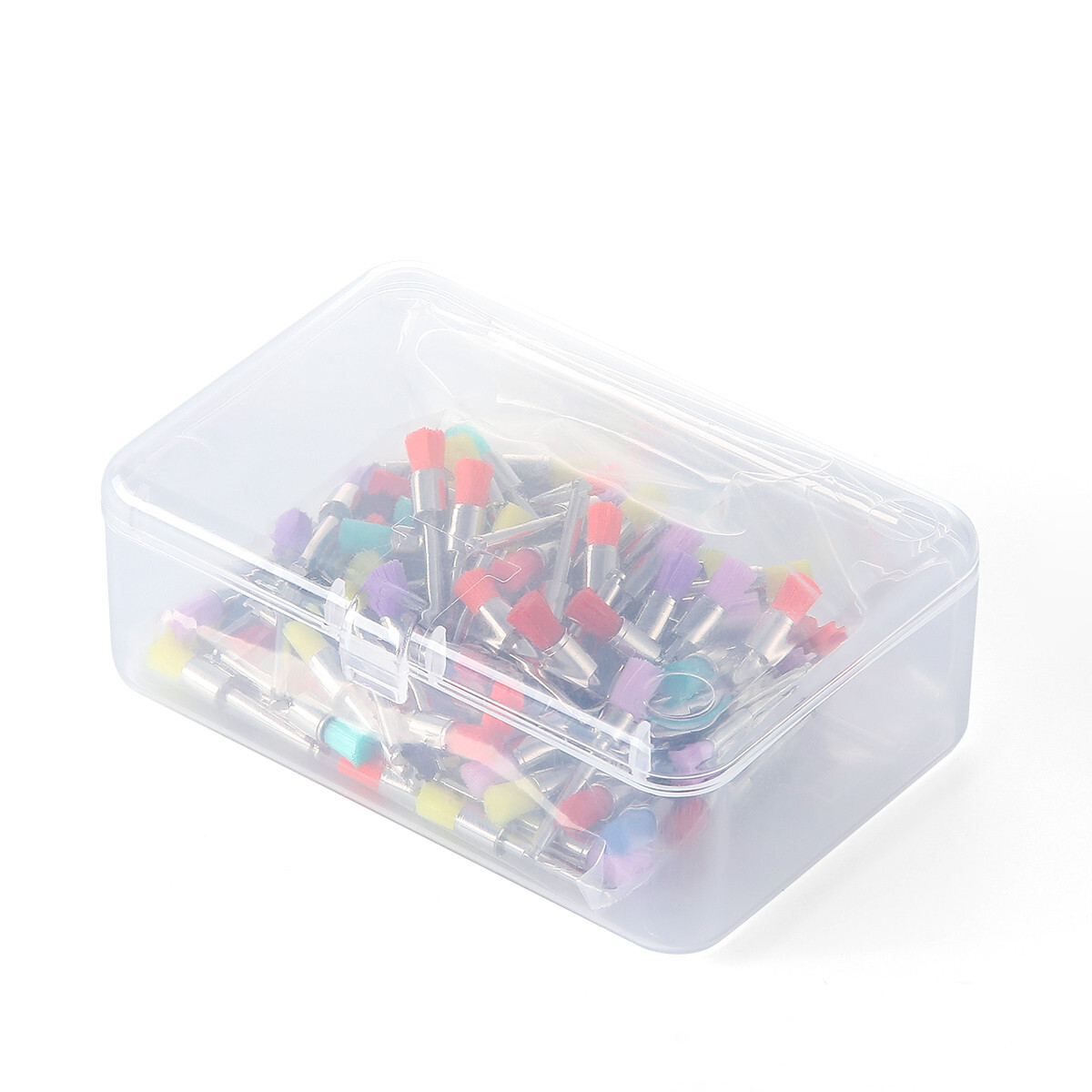 1Box/100pcs Dental Colorful Nylon Bowl Polishing Polisher Prophy Brushes