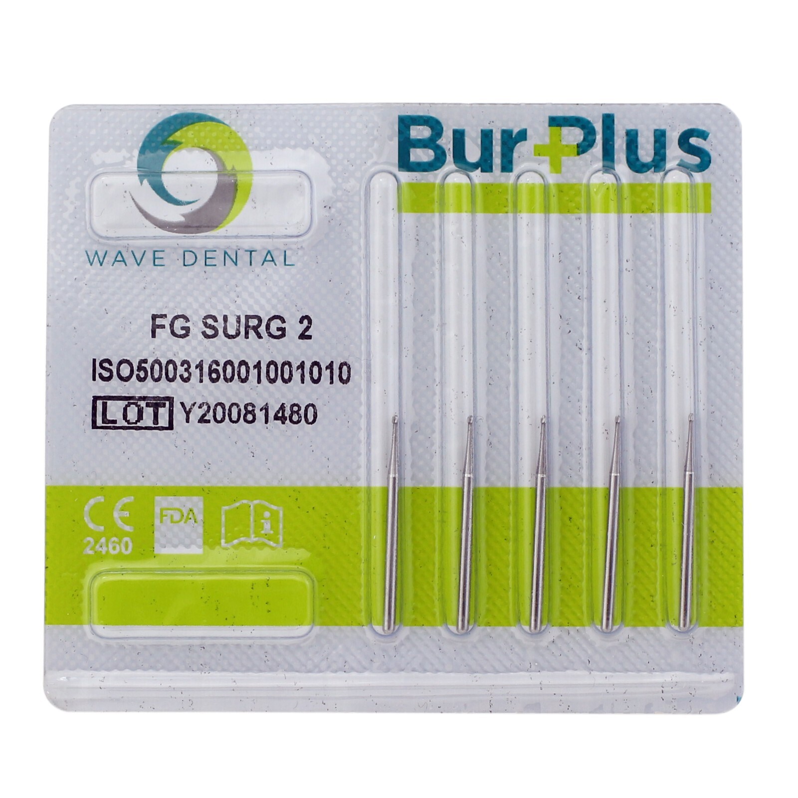 Wave Dental Surgical Burs Long Shank 25mm Midwest FGOS FG SURG Tungsten Carbide