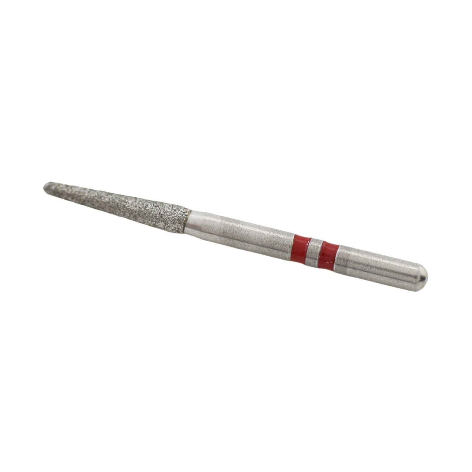 Dental Zirconia Diamond Burs Z856/016 Fine FG Bur Round End Taper High Speed Red