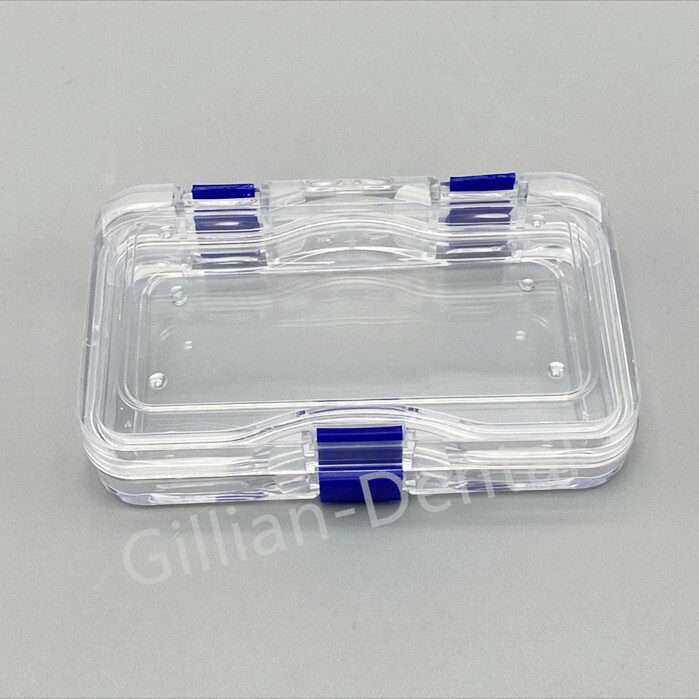 Acrylic Membrane Case Display Storage Box Jewelry Chip Shockproof 10*6*2.2cm