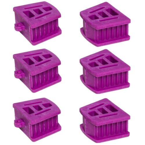 6 Large Adult Autoclave Silicone Mouth Props Bite Block Dental Autoclave
