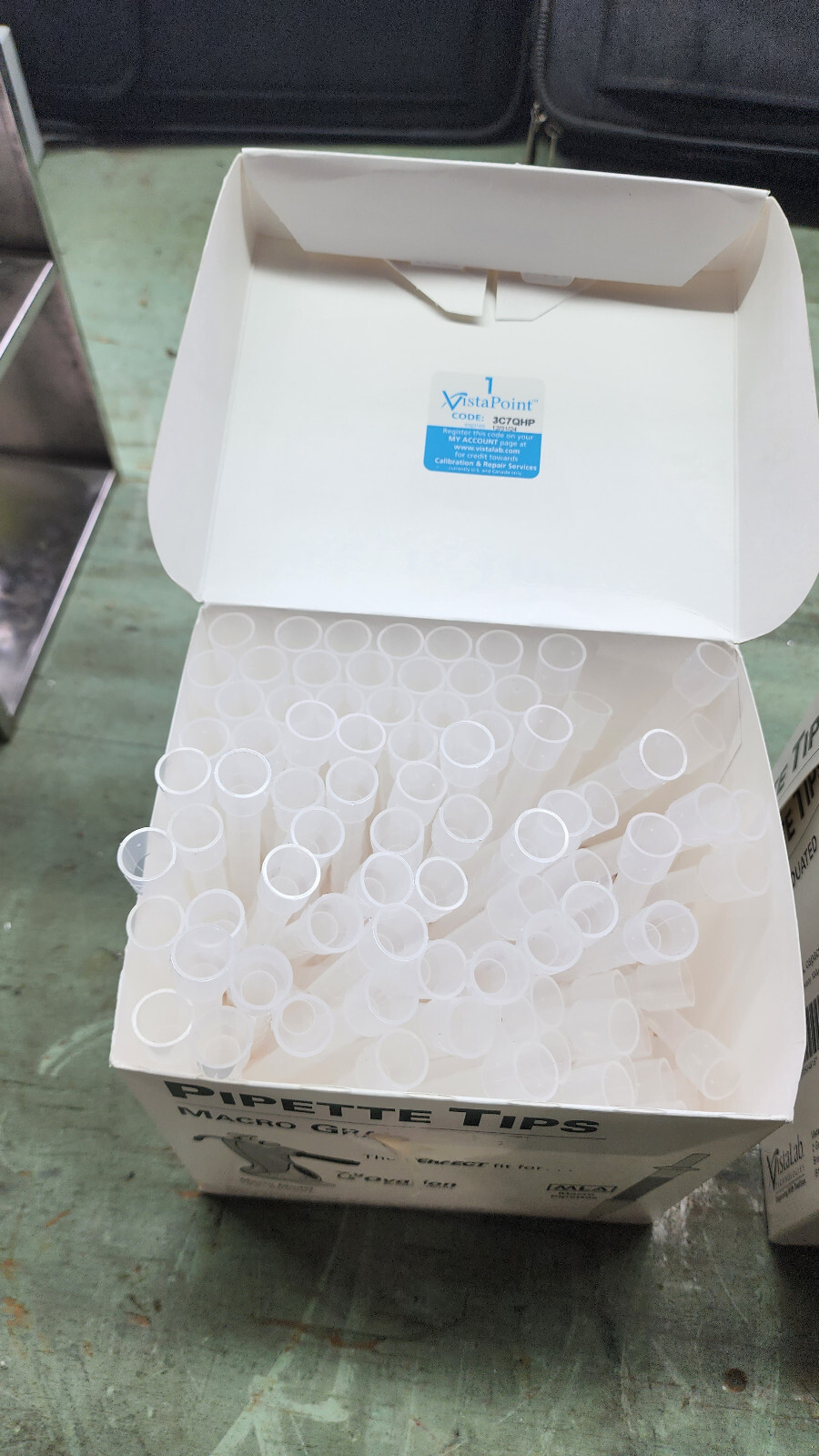 GENUINE VISTALAB MACRO GRADUATED PIPETTE TIPS NO. 9048