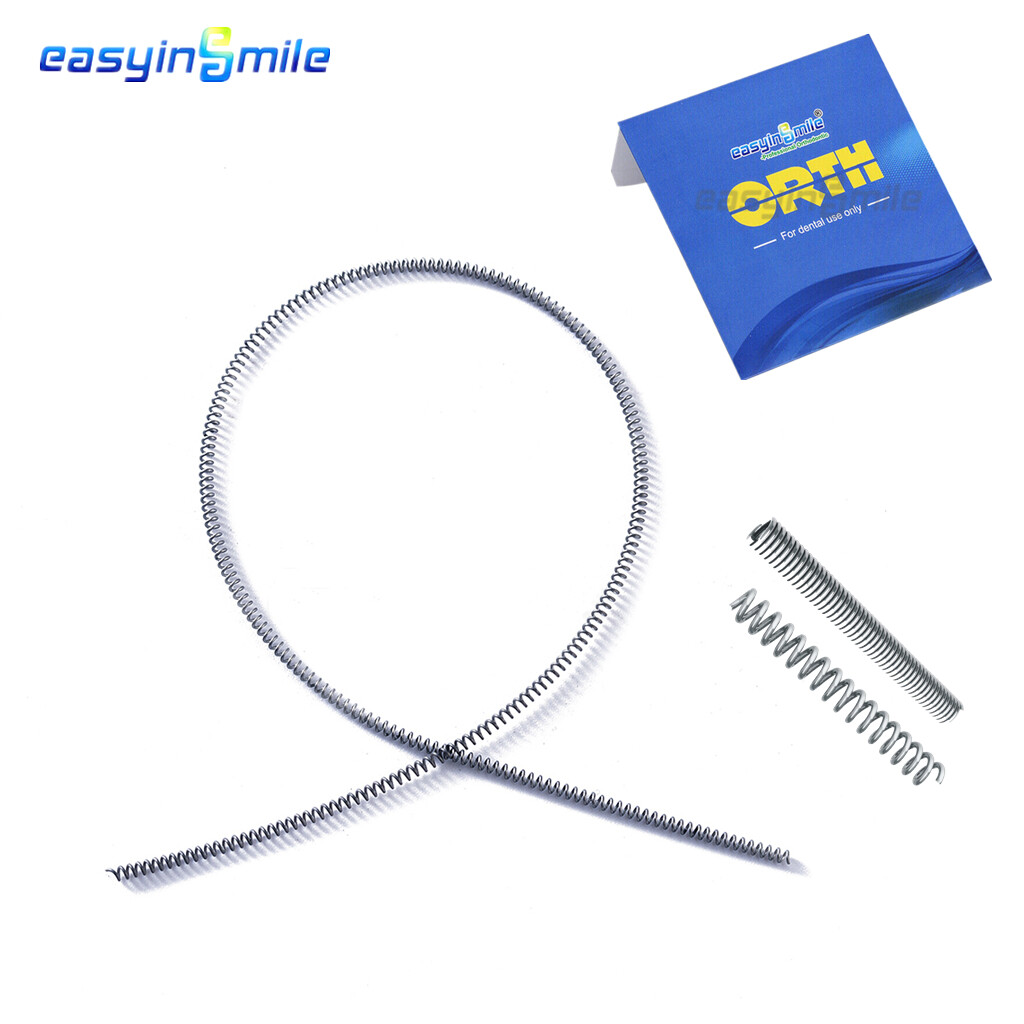 2Pcs/Pack Easyinsmile Dental Orthodontic 180mm NITI Open Coil Spring 010/012