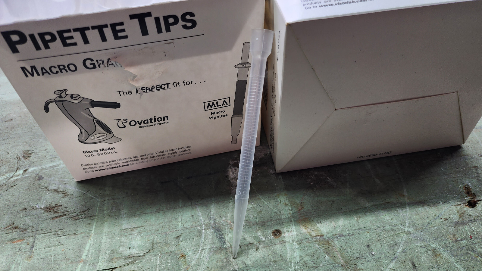 GENUINE VISTALAB MACRO GRADUATED PIPETTE TIPS NO. 9048