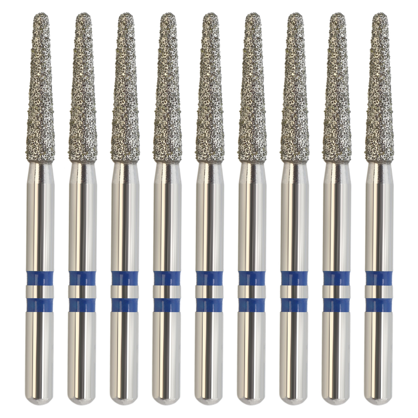 Zirconia Cutter Diamond Crown Removal Bur Z856/016M Round End Taper Medium Grit