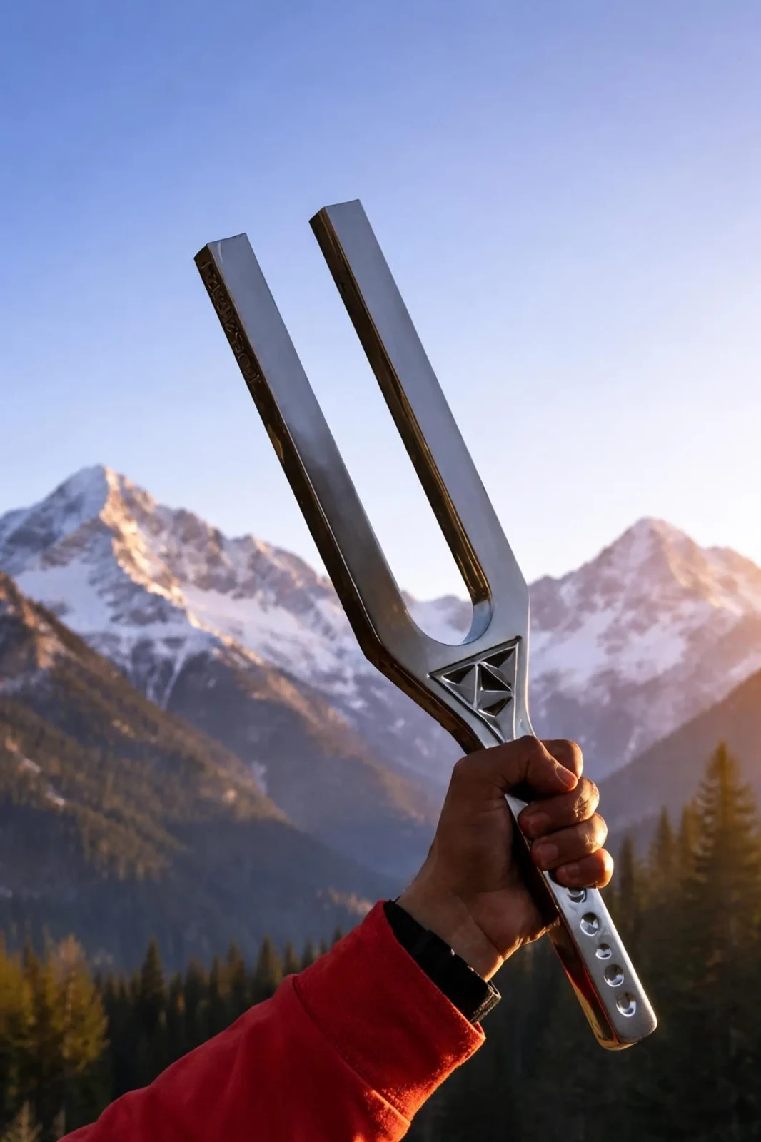 444Hz Tuning Fork Sound Healing Tool – Transformation, Positive Change & Energy