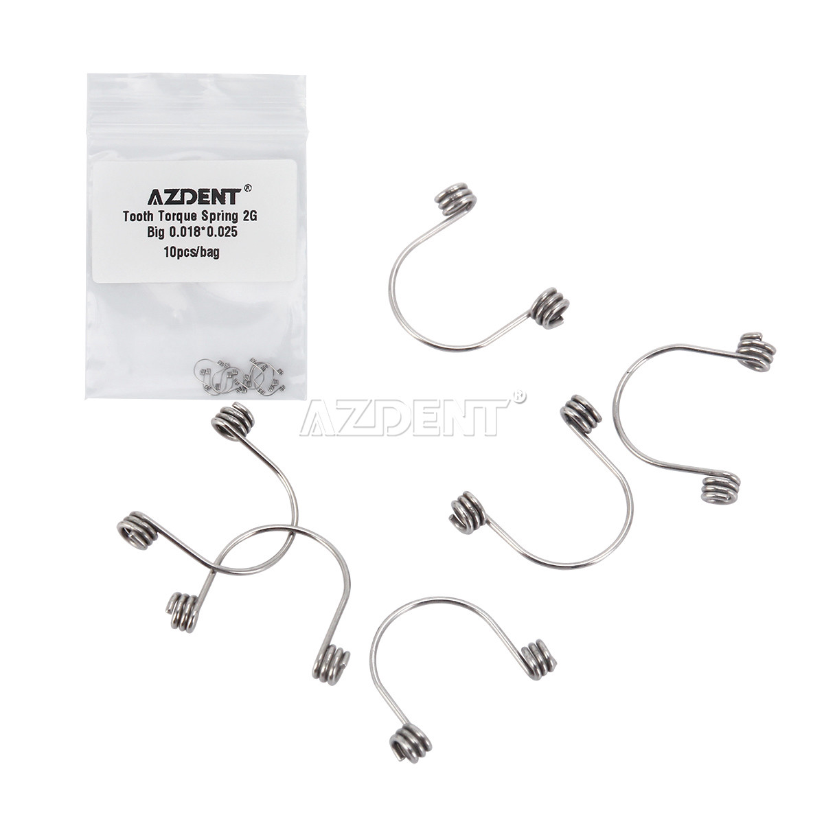 1 Pack Dental Orthodontic Anterior Teeth Torque Rectangular Springs 12 Size