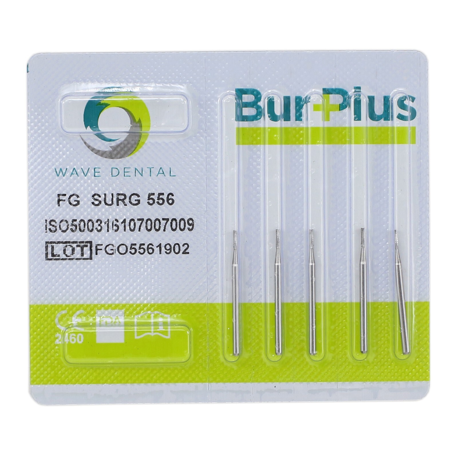 Wave Dental Surgical Carbide Burs 557 557L 702 701 Long High Speed Friction Grip