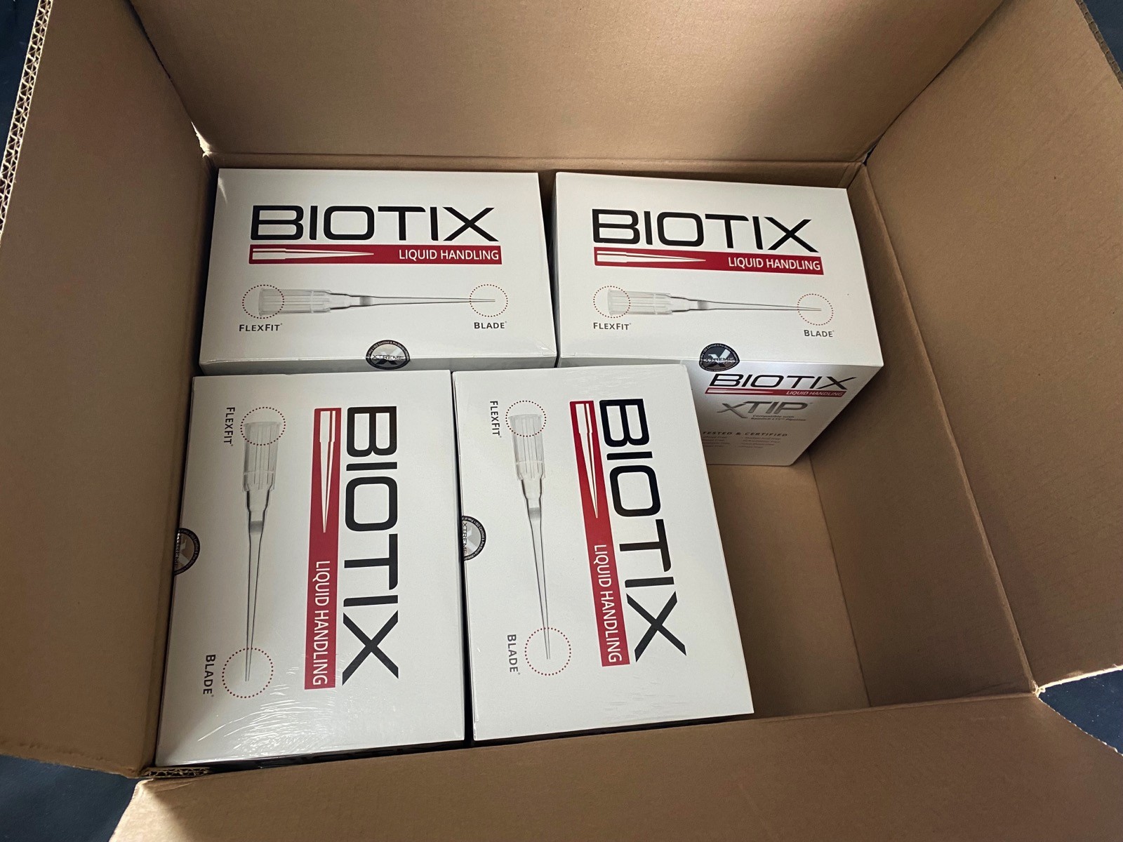 BIOTIX 1000uL xTIP Filtered Sterile LTS Comp Pipette Tips 63300003 (3072/Cs)