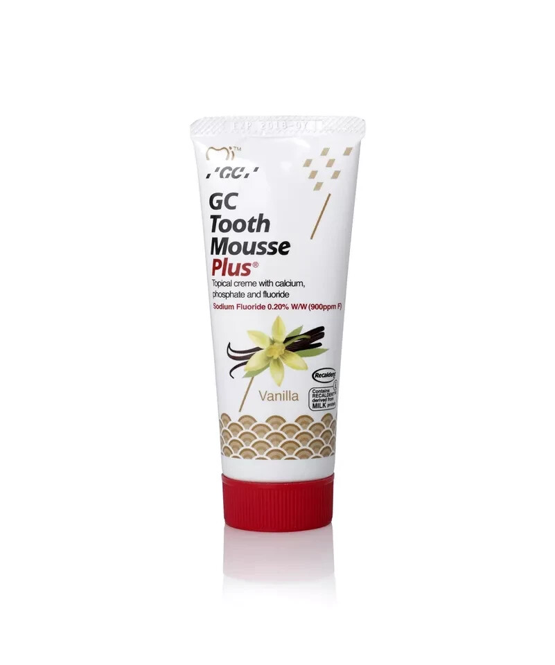 GC Tooth Mousse Plus topical tooth crème strengthen Tooth Surface Tube of 40gm