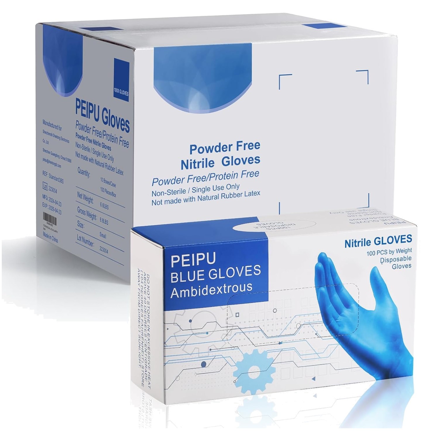 Multipurpose Nitrile Cleaning Gloves, Latex Free