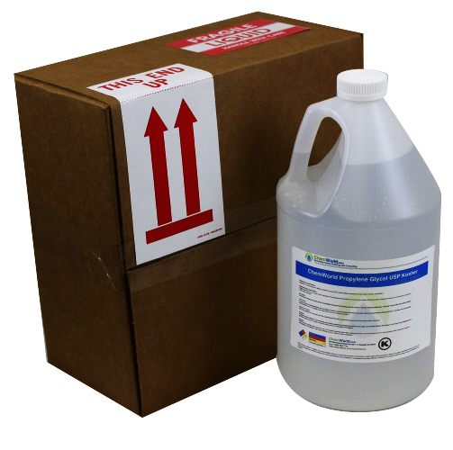 Chemworld Propylene Glycol USP – Made in USA – 99.9% Concentrate – 2×1 Gallon